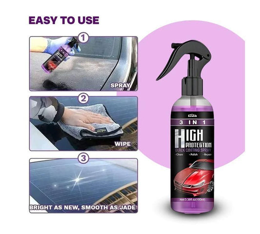 High Protection Ceramic Coating Spray - Buy one Get one free - Prantak